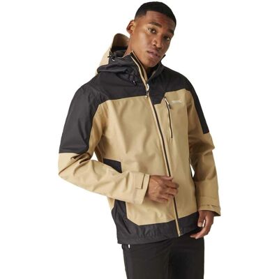 Regatta Highton Stretch III vattentät jacka - Oat/Ash XL Regatta Highton Stretch III vattentät jacka - Oat/Ash XL