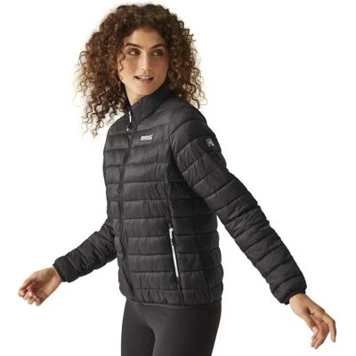 Regatta Hillpack II Wasserabweisende Schwarze Steppjacke - Damen Größe 12 Regatta Hillpack II Wasserabweisende Schwarze Steppjacke - Damen Größe 12