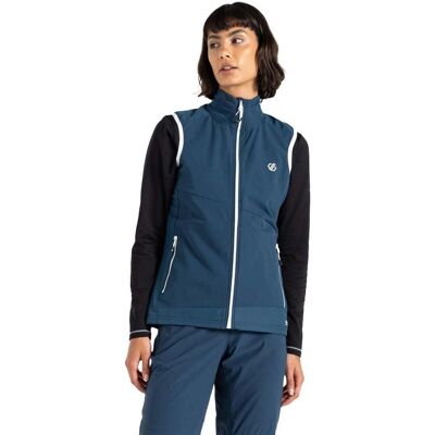 Dare2b Damen Avidly II Ultra-Stretch Weste - Wasserabweisend, Blau Dare2b Damen Avidly II Ultra-Stretch Weste - Wasserabweisend, Blau