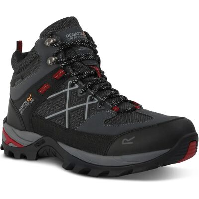 Regatta Herren Samaris III Wasserdichte Wanderschuhe - Briar/Rio Rot Regatta Herren Samaris III Wasserdichte Wanderschuhe - Briar/Rio Rot