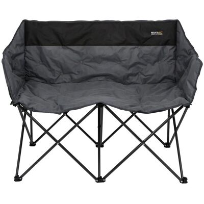 Regatta - Navas Double Camping Chair - Černý Ebenový - Jedna velikost Regatta - Navas Double Camping Chair - Černý Ebenový - Jedna velikost