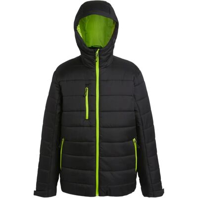 Regatta Professional Navigate Thermal Jacket - Insulated, Black Lime Green, XXL - Workwear Regatta Professional Navigate Thermal Jacket - Insulated, Black Lime Green, XXL - Workwear