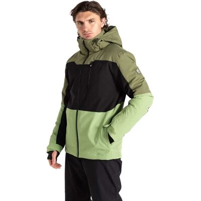 Dare2b Edge II Ski Jacket - Waterproof Breathable Men’s Olivine Green/Black XXL Dare2b Edge II Ski Jacket - Waterproof Breathable Men’s Olivine Green/Black XXL