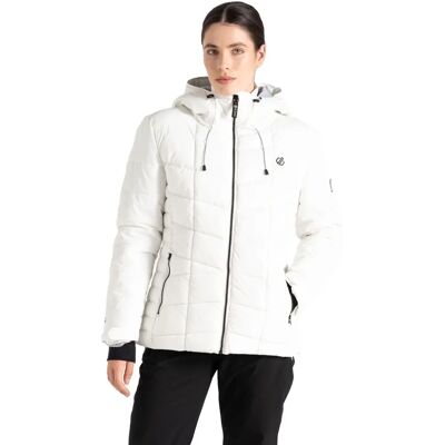 Dare2b Womens Blindside Waterproof Ski Jacket - White, Size 20 Dare2b Womens Blindside Waterproof Ski Jacket - White, Size 20