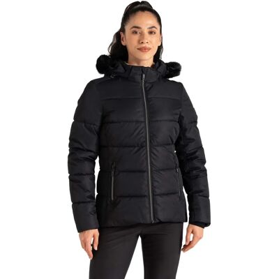 Dare 2b Women's Water-repellent Glamourize V Baffled Ski Jacket - Ski Jacket Dare 2b Women's Water-repellent Glamourize V Baffled Ski Jacket - Ski Jacket