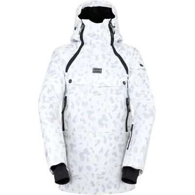 Veste de Ski Imperméable pour Femmes - Imprimé Dash Blanc - Modèle 16 - Publicité Veste de Ski Imperméable pour Femmes - Imprimé Dash Blanc - Modèle 16 - Publicité