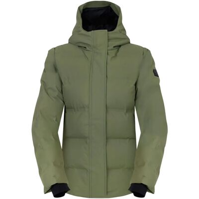Dare 2b Womens Olivine Green Entrusted Padded Jacket - Waterproof & Breathable Dare 2b Womens Olivine Green Entrusted Padded Jacket - Waterproof & Breathable