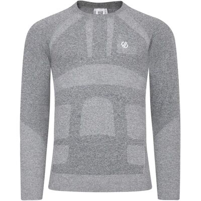 Dare2b Dare 2B Mens In The Zone III Long Sleeve Baselayer Top Charcoal Grey Marl - Chest 38" (97cm) Dare2b Dare 2B Mens In The Zone III Long Sleeve Baselayer Top Charcoal Grey Marl - Chest 38" (97cm)