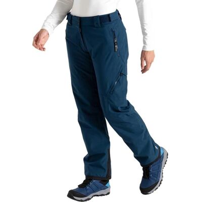 Dare2b Womens Ice Waterproof Padded Ski Trousers - Moonlight Denim - Ski Trousers Dare2b Womens Ice Waterproof Padded Ski Trousers - Moonlight Denim - Ski Trousers