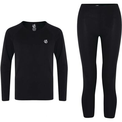 Conjunto térmico Elate III para niños Dare2b - Negro - 9-10 años Conjunto térmico Elate III para niños Dare2b - Negro - 9-10 años