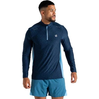 Dare 2b Power Up III Jersey - Men - Moonlight Denim Marl - XS - Jersey Dare 2b Power Up III Jersey - Men - Moonlight Denim Marl - XS - Jersey