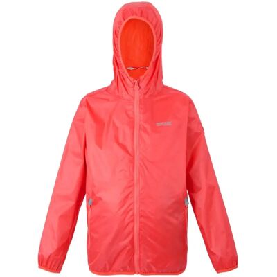Veste imperméable pour enfants Peach Bloom Lever II de Regatta - Veste - Publicité Veste imperméable pour enfants Peach Bloom Lever II de Regatta - Veste - Publicité