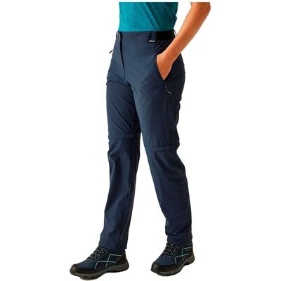 Regatta Damen Travel II Lightweight Pack Away Hose Marine - Taille 38" (96cm), Innenbein 31" - Hose Regatta Damen Travel II Lightweight Pack Away Hose Marine - Taille 38" (96cm), Innenbein 31" - Hose