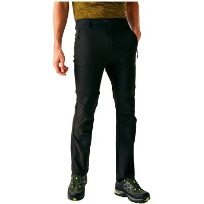 Regatta Highton II Zip-Off Trousers - Black Regatta Highton II Zip-Off Trousers - Black