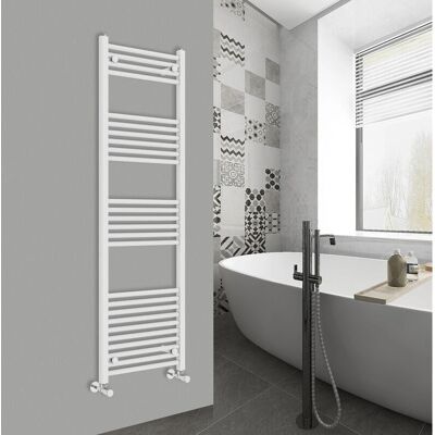 Warmehaus - Straight 1600x500 - White - Heated Towel Rail Warmehaus - Straight 1600x500 - White - Heated Towel Rail