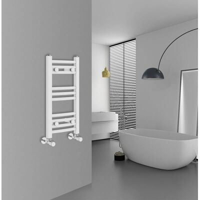 Warmehaus - Heated Towel Rail - White - 600x300mm - Radiator Warmehaus - Heated Towel Rail - White - 600x300mm - Radiator