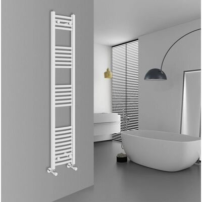 Warmehaus - Heated Towel Rail - White - Ladder - Heater Warmehaus - Heated Towel Rail - White - Ladder - Heater