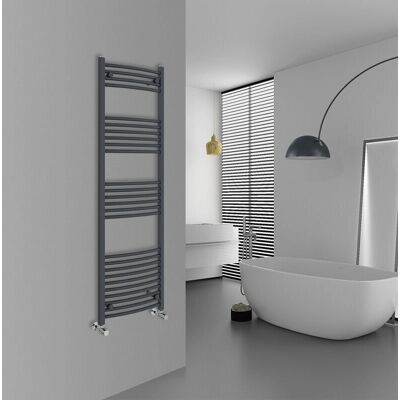 Warmehaus - WarmCurve - 1600x500 - Heated Towel Rail Warmehaus - WarmCurve - 1600x500 - Heated Towel Rail