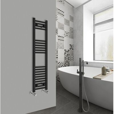 Warmehaus - Heated Towel Rail - Black - 1200x300 - Towel Rail Warmehaus - Heated Towel Rail - Black - 1200x300 - Towel Rail