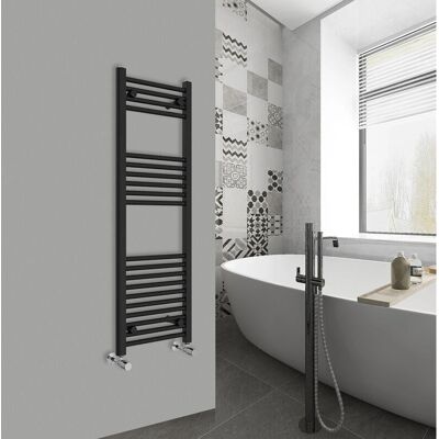 Warmehaus - Straight 1200x400mm - Black - Towel Rail Warmehaus - Straight 1200x400mm - Black - Towel Rail