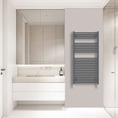 Warmehaus - Straight Heated Towel Rail - 1200x600mm Warmehaus - Straight Heated Towel Rail - 1200x600mm