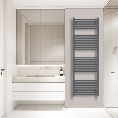 Warmehaus - Rail 1800x600 - Anthracite - towel rail Warmehaus - Rail 1800x600 - Anthracite - towel rail