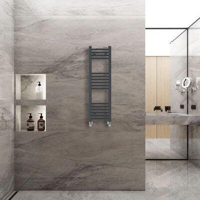 Warmehaus - Straight Heated Towel Rail - 1000x300mm - Central Heating - Towel Rail Warmehaus - Straight Heated Towel Rail - 1000x300mm - Central Heating - Towel Rail