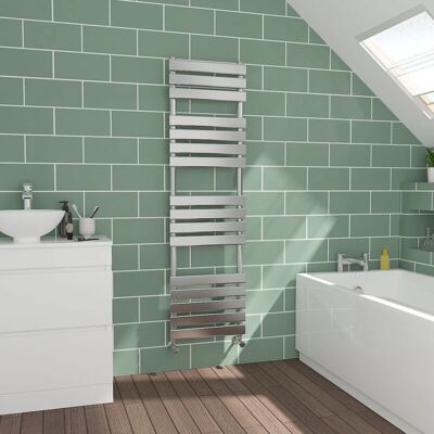 WarmeHaus - Flat Panel Chrome - 1600x450mm - Towel Radiator WarmeHaus - Flat Panel Chrome - 1600x450mm - Towel Radiator