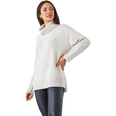 Roman Kuschelig Rollkragenpullover - Natur - 18 - Pullover Roman Kuschelig Rollkragenpullover - Natur - 18 - Pullover