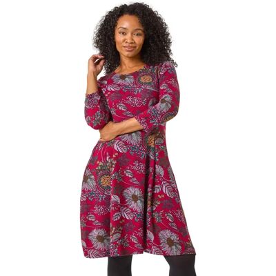 Roman Petite Floral Print A-Line Dress - Size 18 Roman Petite Floral Print A-Line Dress - Size 18