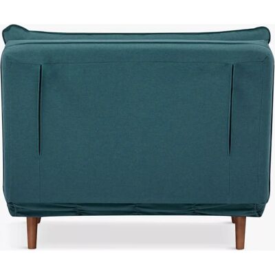 John Lewis ANYDAY Chair Bed - Dark Leg, Verde Green - Chair Bed John Lewis ANYDAY Chair Bed - Dark Leg, Verde Green - Chair Bed