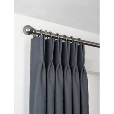 John Lewis - Select Classic Curtain Pole - 25mm - Rings Ball Finial - Curtain pole John Lewis - Select Classic Curtain Pole - 25mm - Rings Ball Finial - Curtain pole