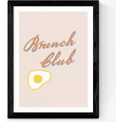 EAST END PRINTS - Studio Eleni 'Brunch Club' - Framed Print EAST END PRINTS - Studio Eleni 'Brunch Club' - Framed Print