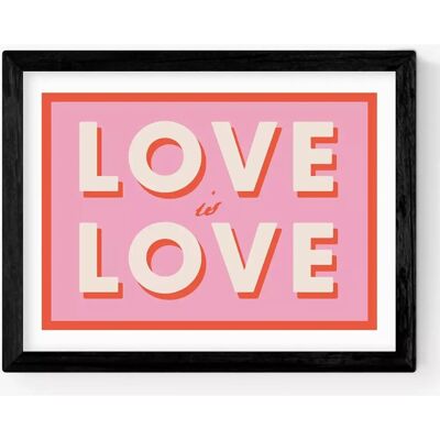 EAST END PRINTS - Studio Eleni Love is Love - Print EAST END PRINTS - Studio Eleni Love is Love - Print