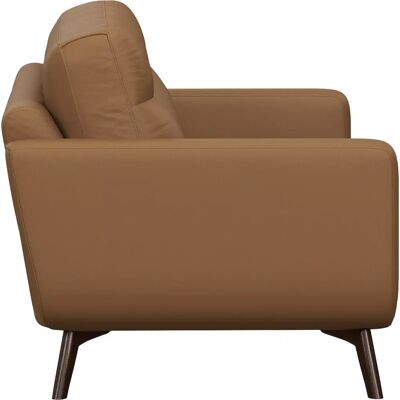 John Lewis Barbican Leather 3-Seater Sofa - Dark Oak Legs John Lewis Barbican Leather 3-Seater Sofa - Dark Oak Legs