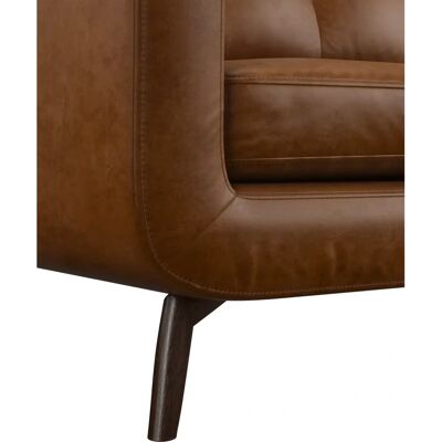 John Lewis Barbican Grand - Leather - 4 Seater - Dark Leg - Sofa John Lewis Barbican Grand - Leather - 4 Seater - Dark Leg - Sofa