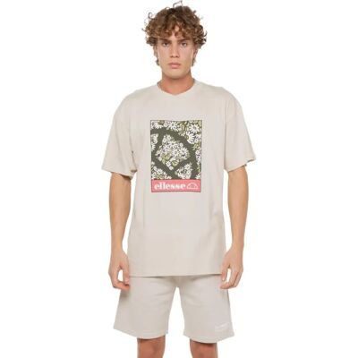 Camiseta Ellesse 'Terratia' Beige Hombre - Manga Corta - Moda Casual Camiseta Ellesse 'Terratia' Beige Hombre - Manga Corta - Moda Casual