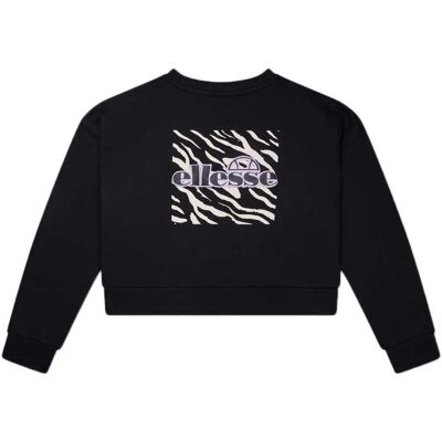 Ellesse - Adelano Crop Sweatshirt - Noir - 8-9 ans - Fille - Publicité Ellesse - Adelano Crop Sweatshirt - Noir - 8-9 ans - Fille - Publicité