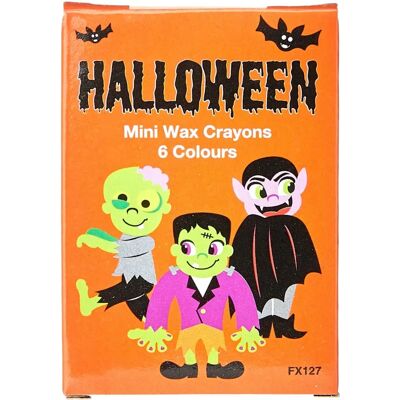 Baker Ross Mini-Buntstifte - Halloween Farben - 10er Pack für Kinder Baker Ross Mini-Buntstifte - Halloween Farben - 10er Pack für Kinder