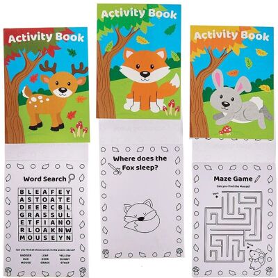 Creative Labs Woodland Animal Mini Activity Books - Activiteitenboek Creative Labs Woodland Animal Mini Activity Books - Activiteitenboek