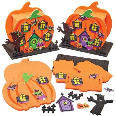 Kit de Maison de Citrouille Baker Ross - Décorations Halloween Kit de Maison de Citrouille Baker Ross - Décorations Halloween