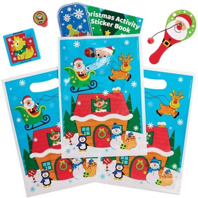 Baker Ross Sacs Cadeau de Noël - Ensemble de 10 Baker Ross Sacs Cadeau de Noël - Ensemble de 10