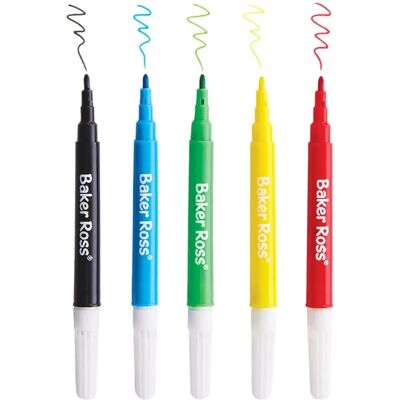 Stylos à fibre mini Creative Labs - À base d'eau, lavables, couleurs arc-en-ciel Stylos à fibre mini Creative Labs - À base d'eau, lavables, couleurs arc-en-ciel
