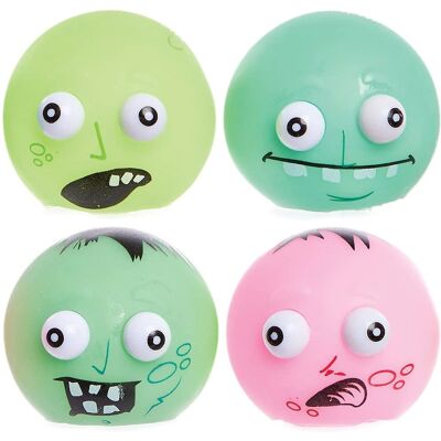 Monster Cable Zombie Monster Balles Squeezy - Pack de Jouets Halloween Monster Cable Zombie Monster Balles Squeezy - Pack de Jouets Halloween