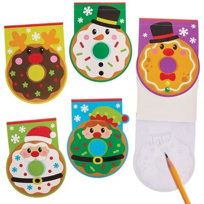 Creative Labs Cahiers Beignets de Noël - Pack de 10 Creative Labs Cahiers Beignets de Noël - Pack de 10