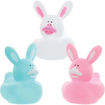 Canards en caoutchouc lapin - Pack de 5 Canards en caoutchouc lapin - Pack de 5