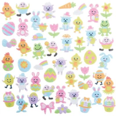 Craft Easter Felt Stickers - Pack of 100 Craft Easter Felt Stickers - Pack of 100
