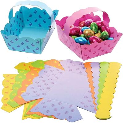 Baker Ross Panier de Pâques Pack 30 - Cadeaux et bricolages - Publicité Baker Ross Panier de Pâques Pack 30 - Cadeaux et bricolages - Publicité