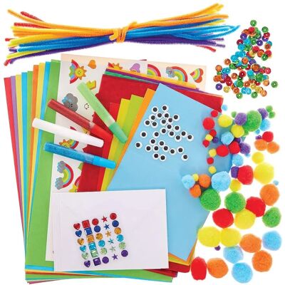 Kit creativo arcobaleno Baker Ross - Bambini Kit creativo arcobaleno Baker Ross - Bambini