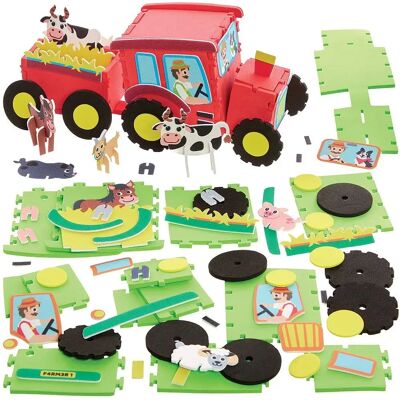Traktor-Bausätze - Bauernhof Lernspielzeug Traktor-Bausätze - Bauernhof Lernspielzeug